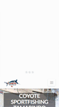 Mobile Screenshot of coyotesportfishingtamarindo.com