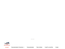Tablet Screenshot of coyotesportfishingtamarindo.com